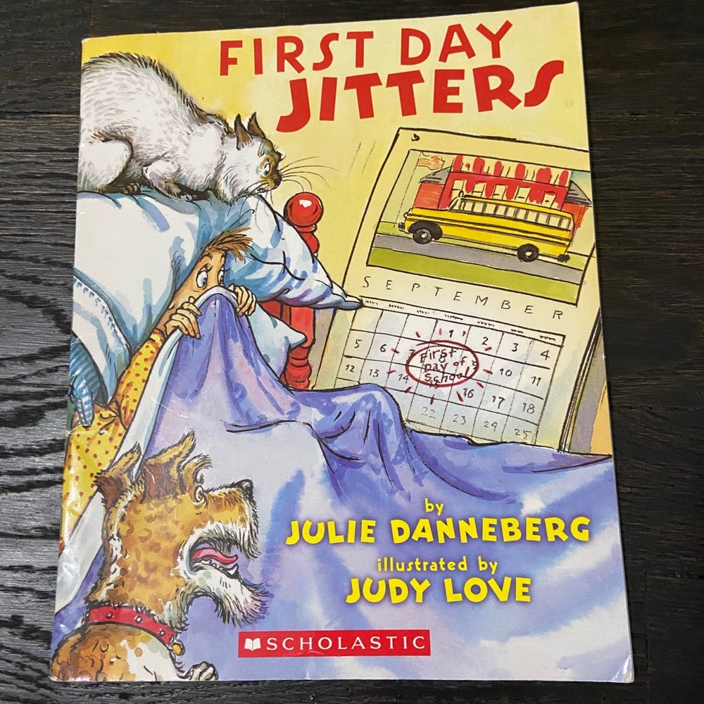 Scholastic First Day Jitters Children Book